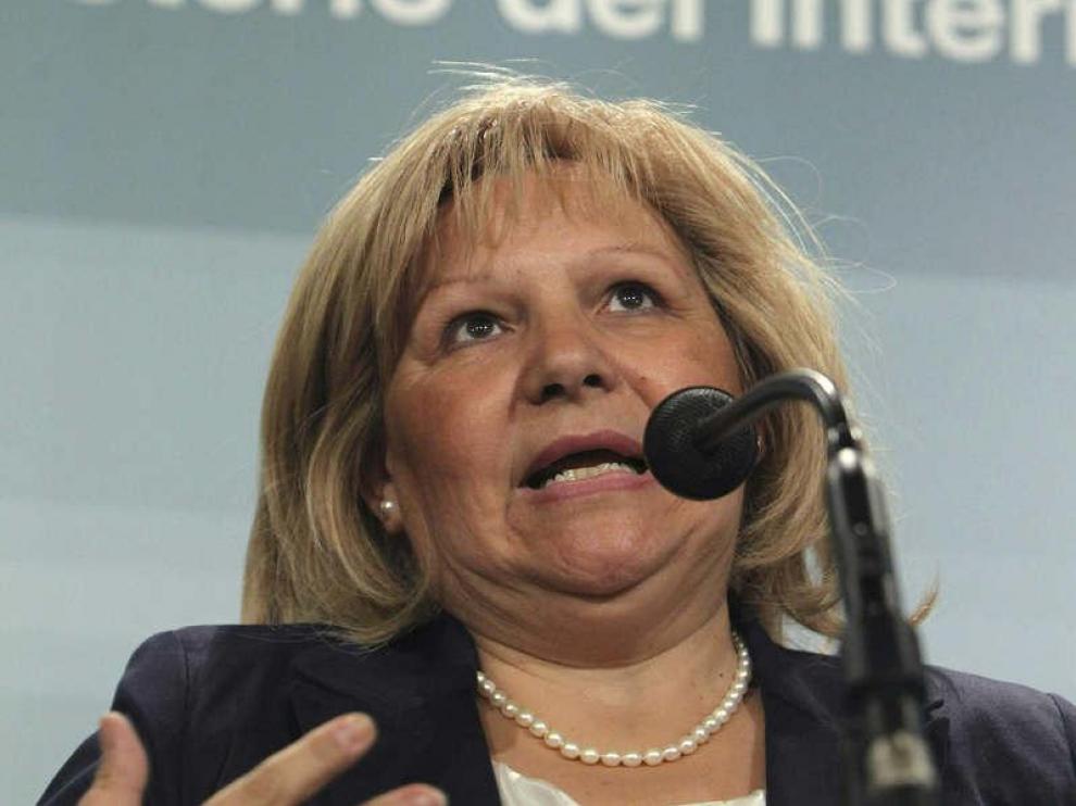 La presidenta de la Asociación de Víctimas del Terrorismo, Ángeles Pedraza