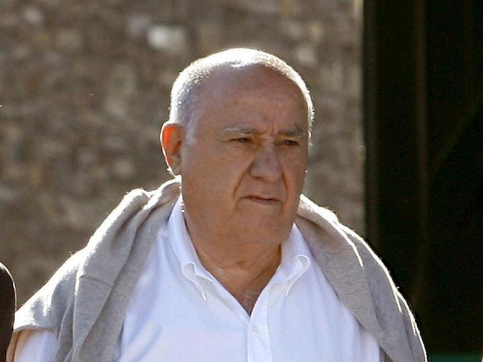 El empresario, Amancio Ortega.