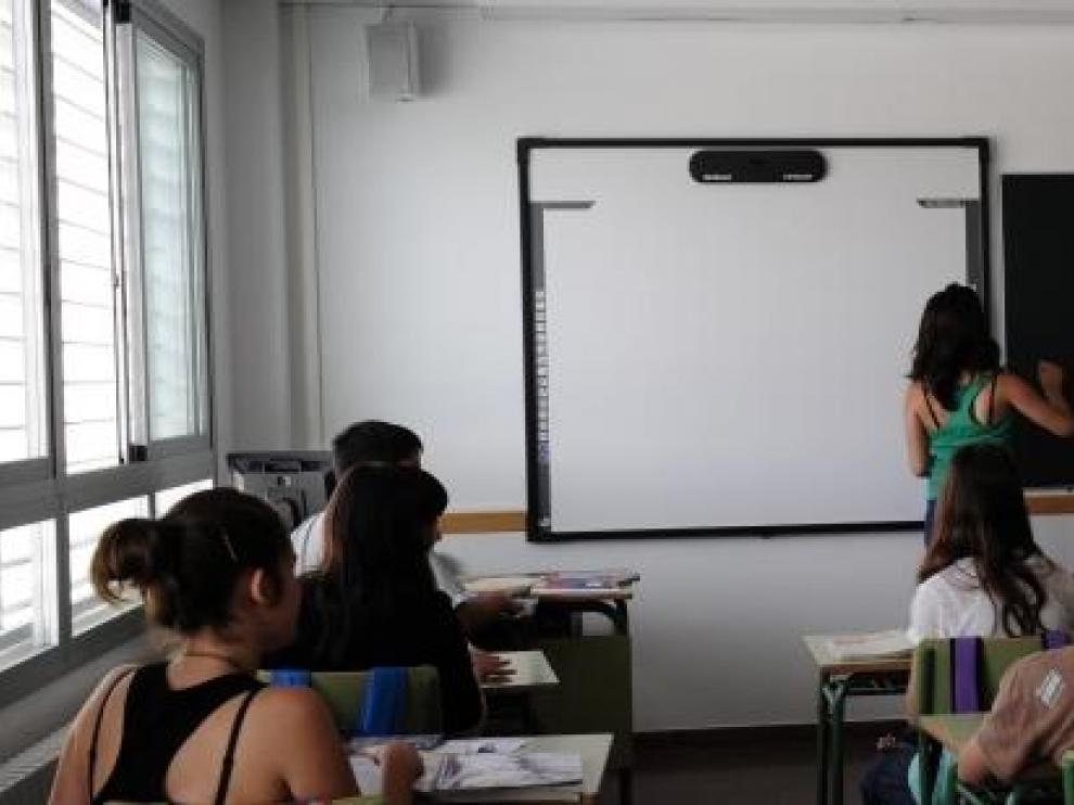 Alumnos del Instituto Parque Goya