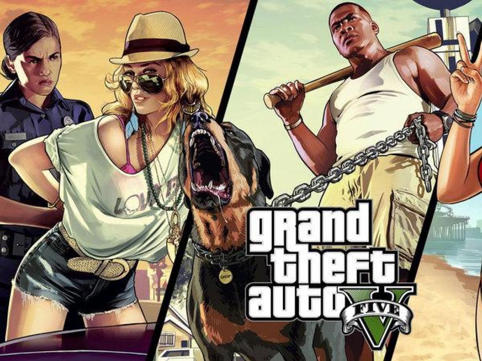 Grand Theft Auto V, el videojuego imitado por el detenido.