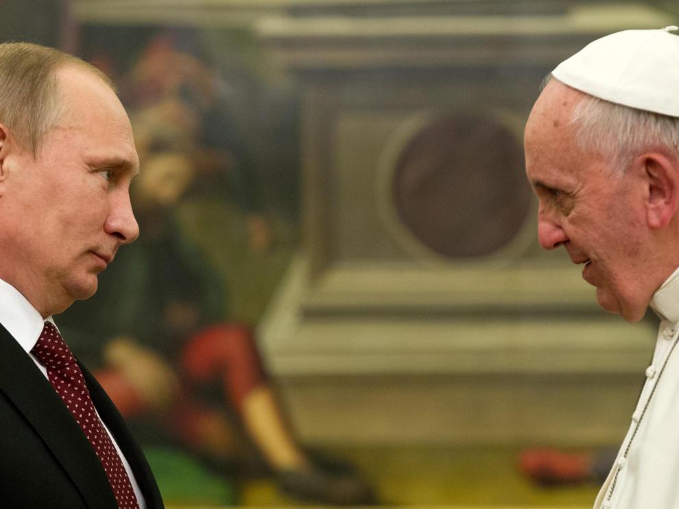 Putin y el Papa se han encontrado en el Vaticano