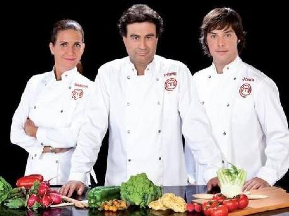 Pepe Rodríguez, Jordi Cruz y Samantha Vallejo-Nágera componen el jurado del programa Masterchef de TVE