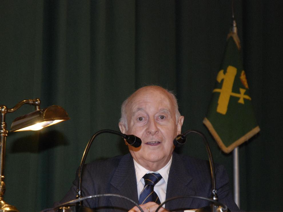Faustino Menendez Pidal en una imagen de 2008