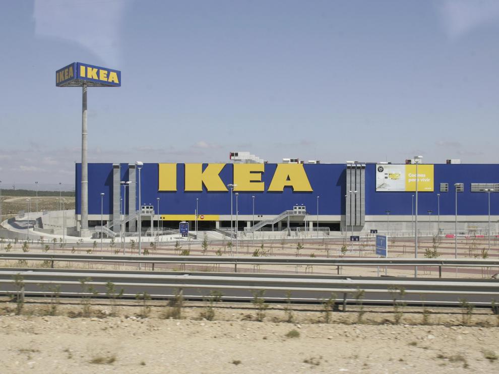 El centro de Ikea en Zaragoza.