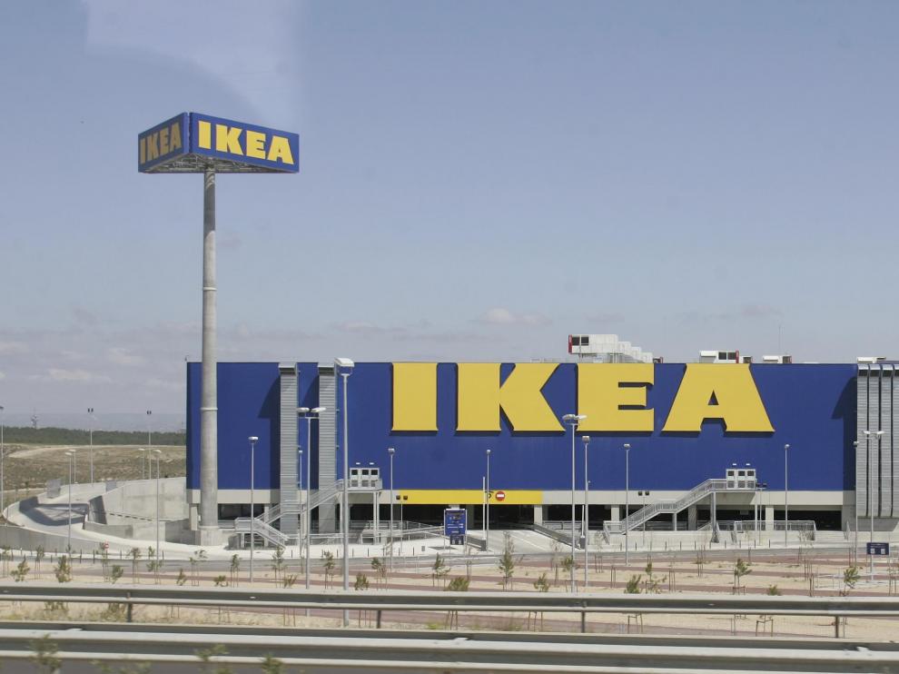 El centro de Ikea en Zaragoza.