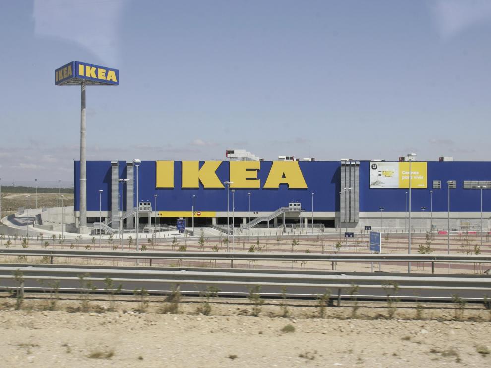 El centro de Ikea en Zaragoza.