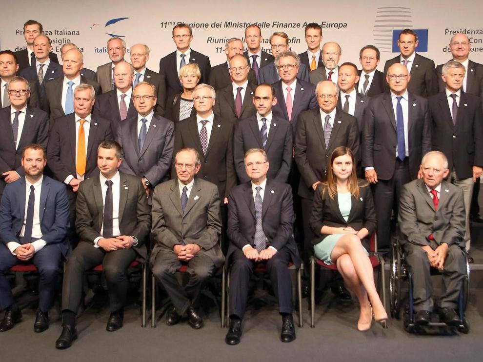 Foto de familia del Ecofin