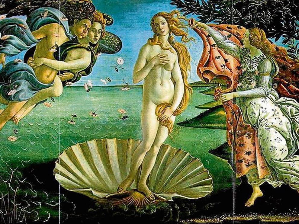 'Nacimiento de Venus', de Sandro Botticelli.