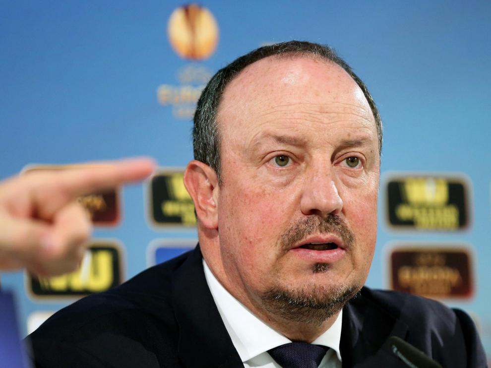El entrenador español Rafa Benítez.