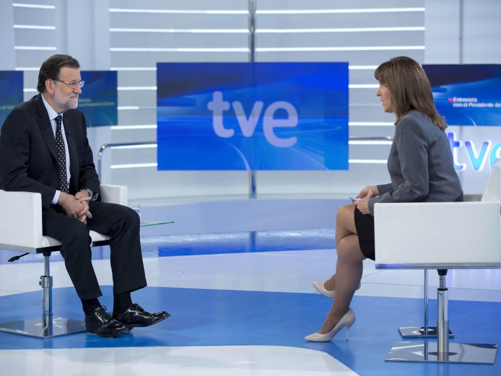 Entrevista de Mariano Rajoy en TVE.