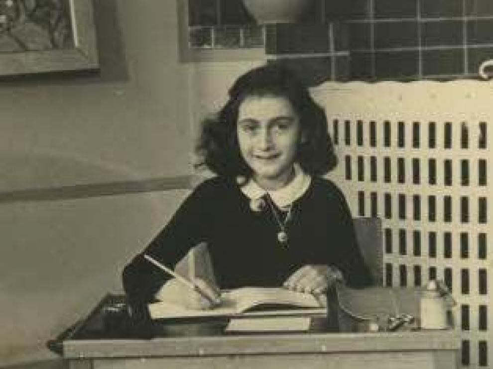 Ana Frank en 1940.