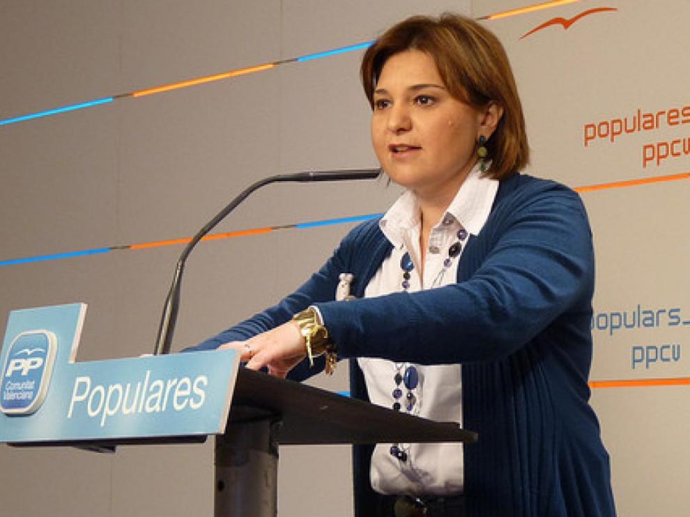 La presidenta del PP valenciano, Isabel Bonig