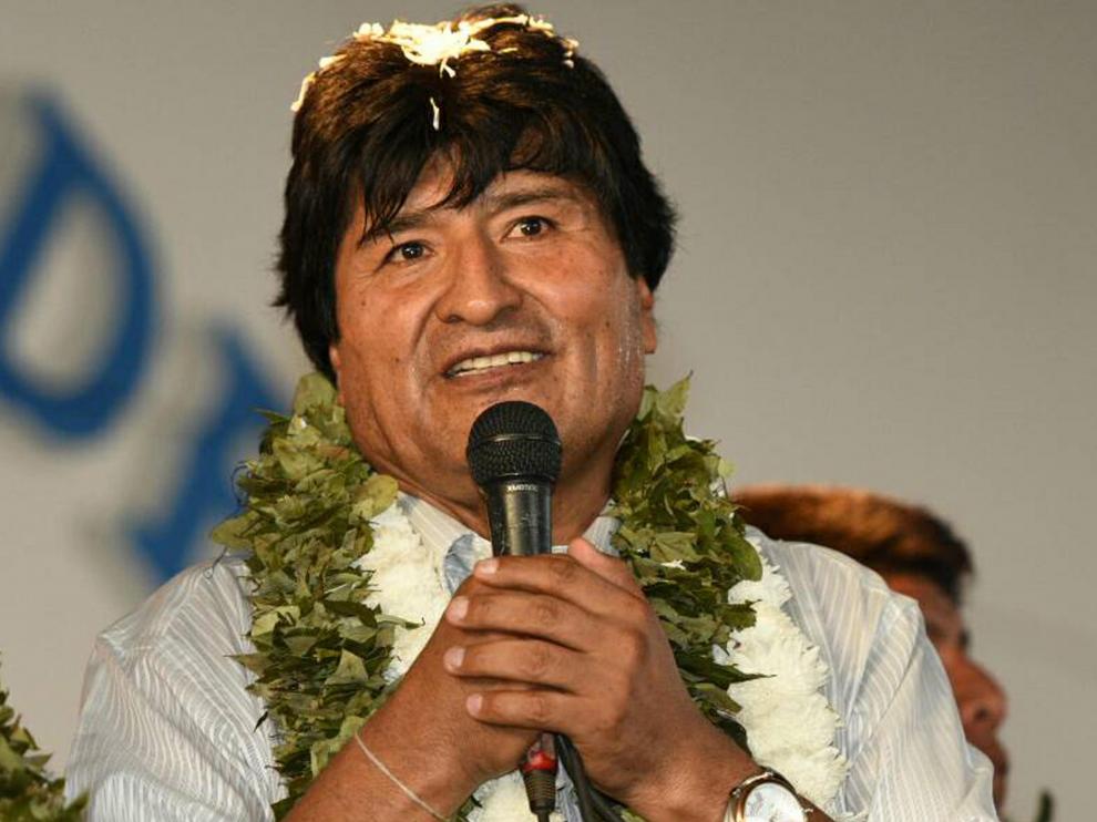 Evo Morales.