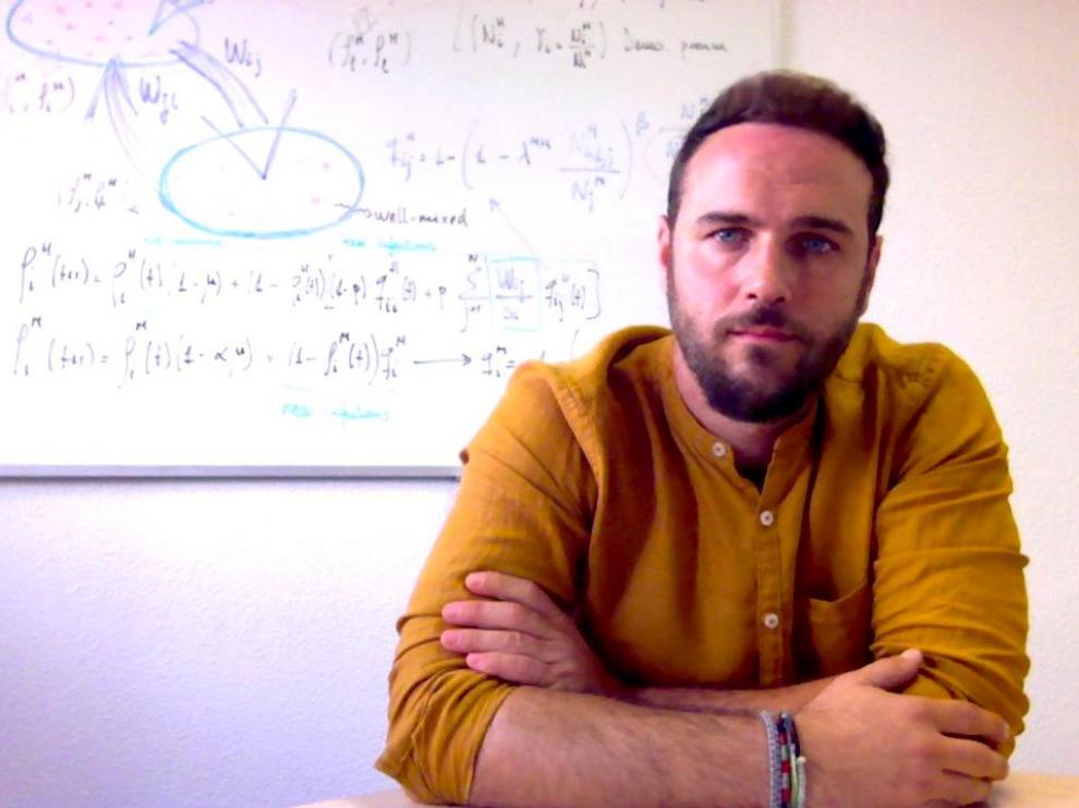 El profesor Jesús Gómez Gardeñes ha colaborado para el estudio con diversas universidades colombianas.