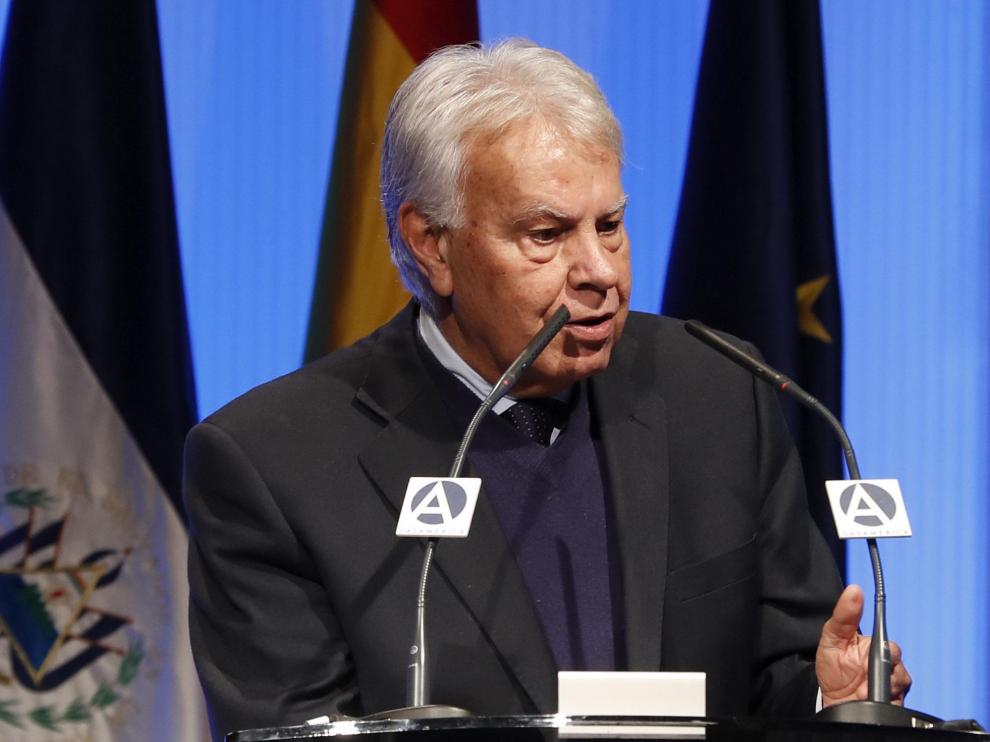 Felipe González en imagen de archivo.