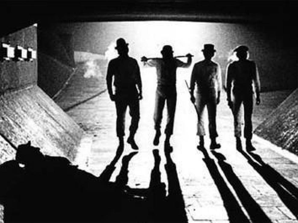 Fotograma de la película 'La naranja mecánica'.