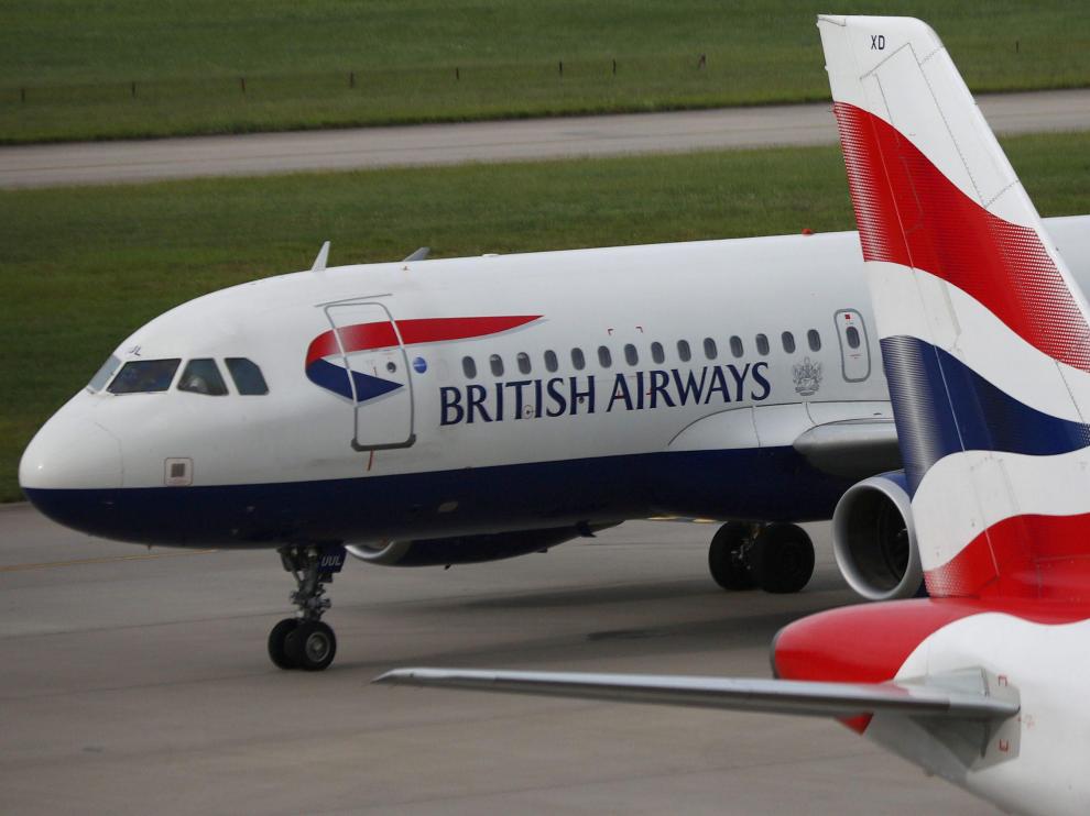 Aviones de British Airways en el aeropuerto de Heathrow (Londres).