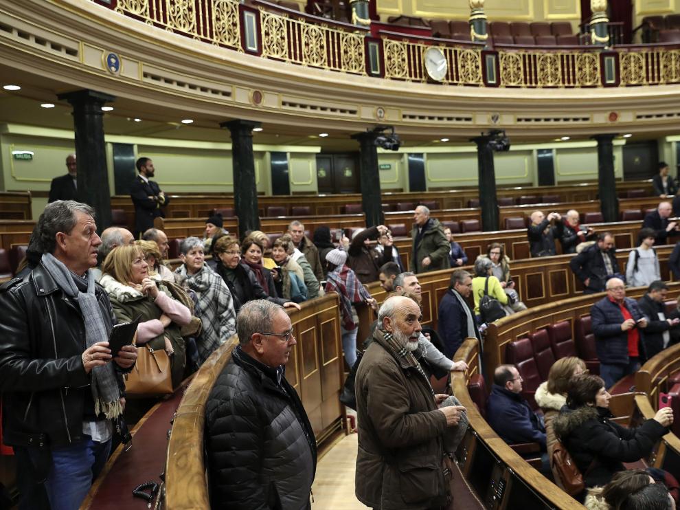 Jornada de puertas abiertas en el Congreso.