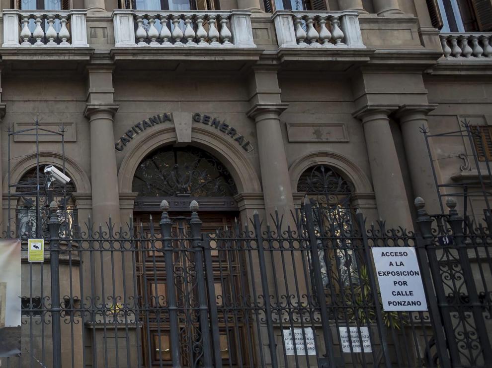 Edificio de Capitanía en la plaza de Aragón de Zaragoza