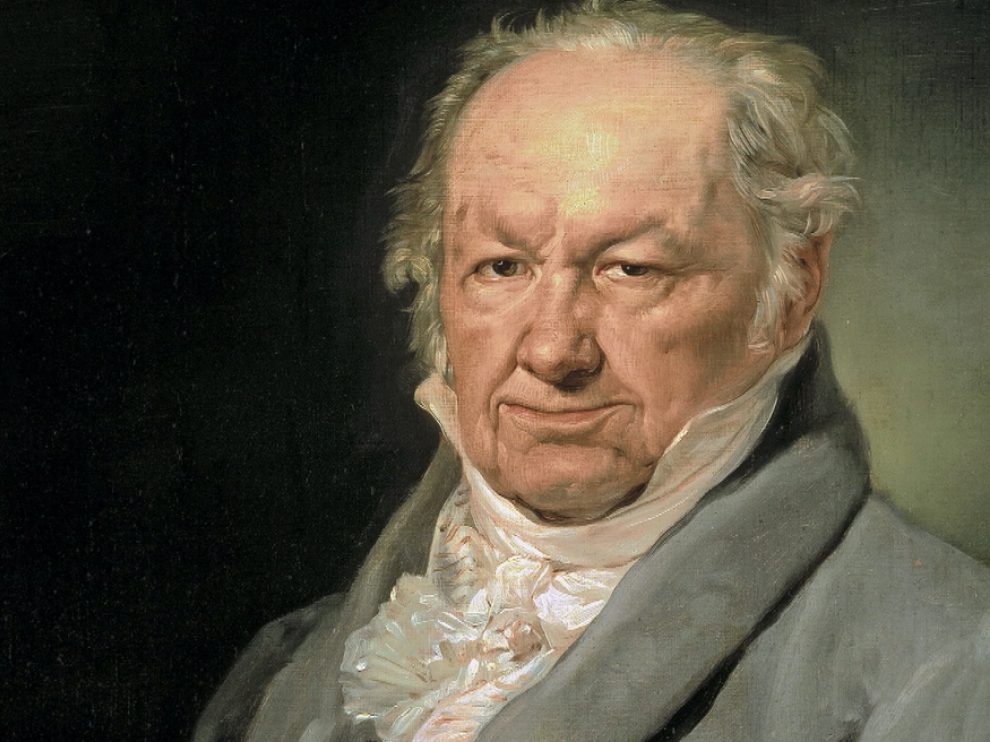 Retrato del pintor Francisco de Goya.