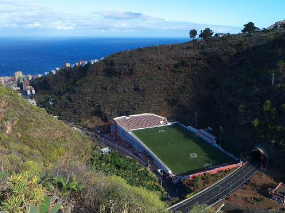 Campo de fútbol de El Mensajero en La Palma.
