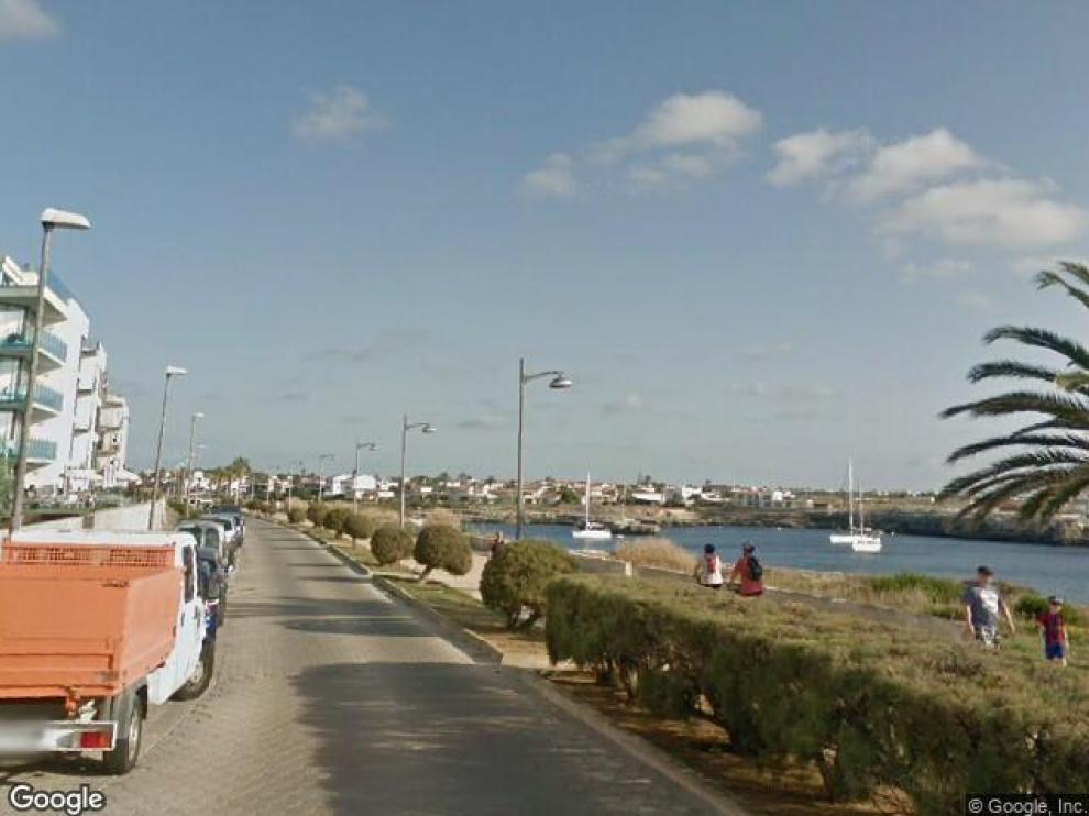 Paseo próximo a la estación maritíma de Ciutadella, en Menorca, cerca de donde se ha producido el suceso.