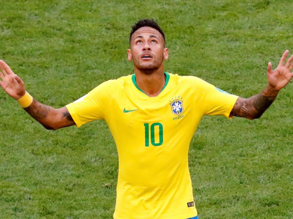 El delantero del París Saint-Germain, el brasileño Neymar.