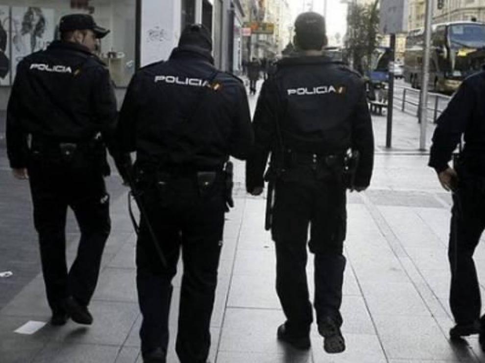 Agentes de la Policía Nacional.