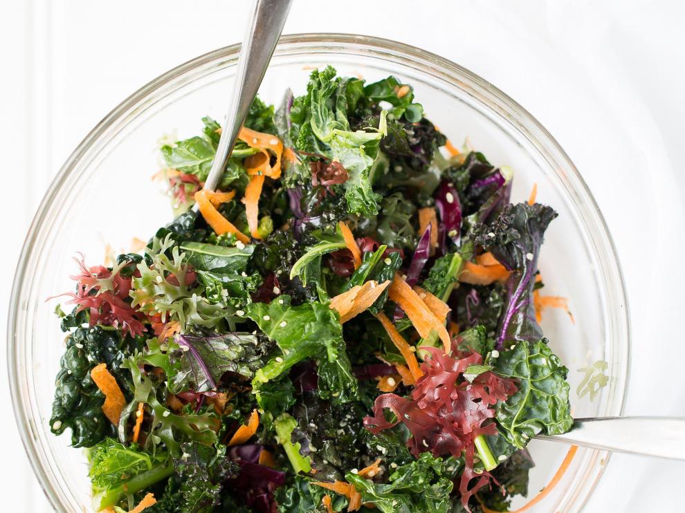 Las ensaladas son una receta rápida y válida tanto a la hora de la comida como de la cena.