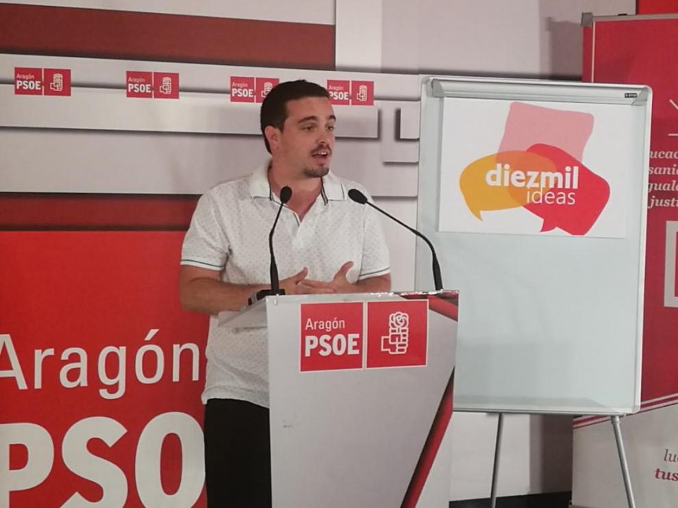 Dario Villagrasa, en la presentación de la campaña