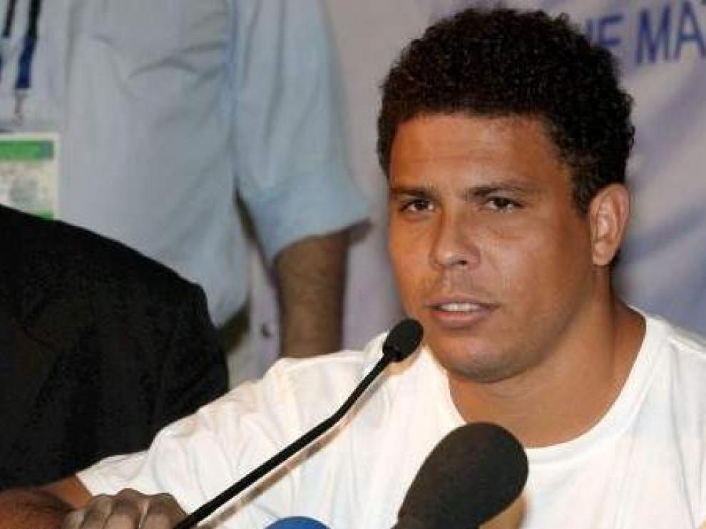 El exfutbolista Ronaldo Nazario
