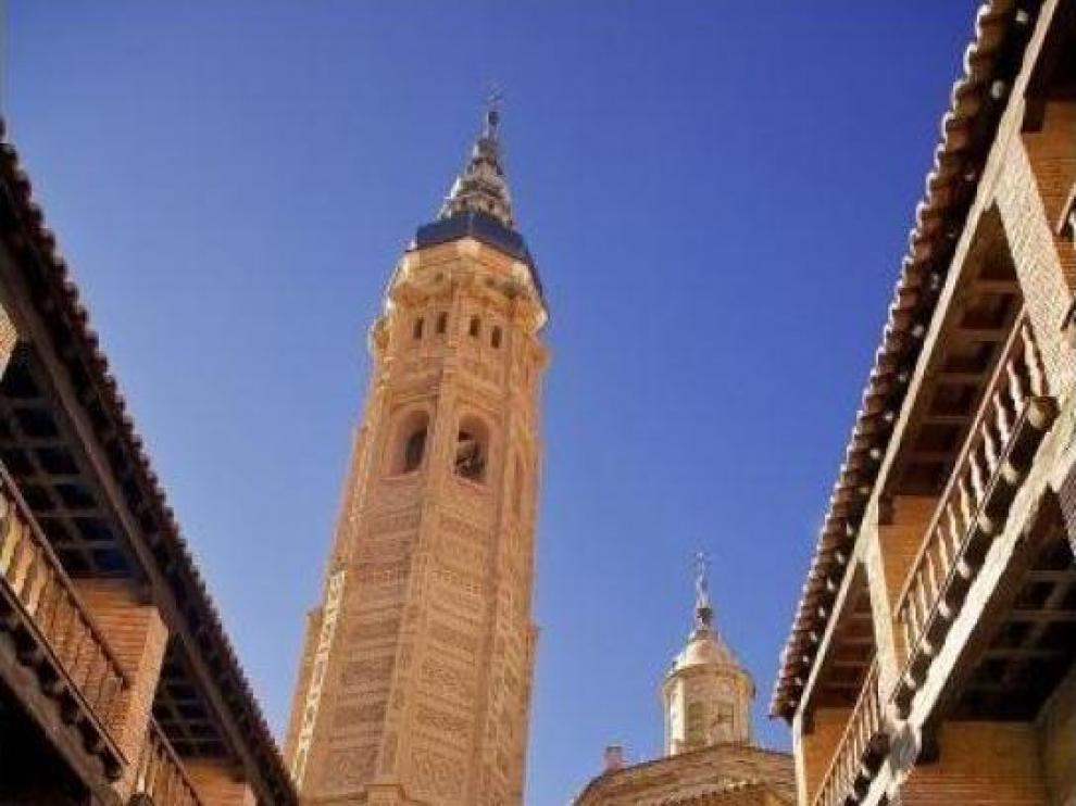 Torre de la Colegiata de Santa María de Calatayud.