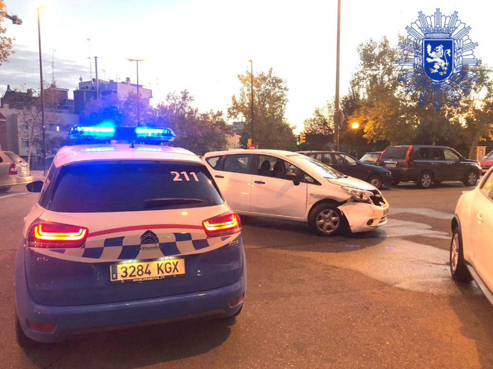 Imagen obtenida del Twitter de la Policía Local de Zaragoza.