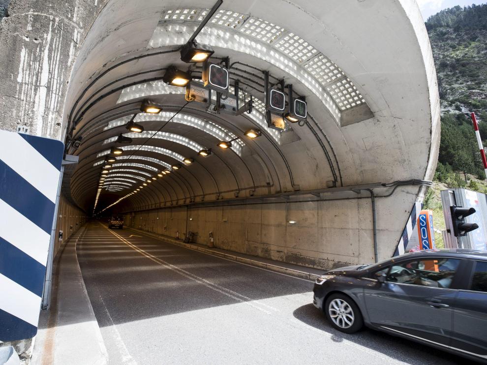 Entrada al túnel de Bielsa por el lado español