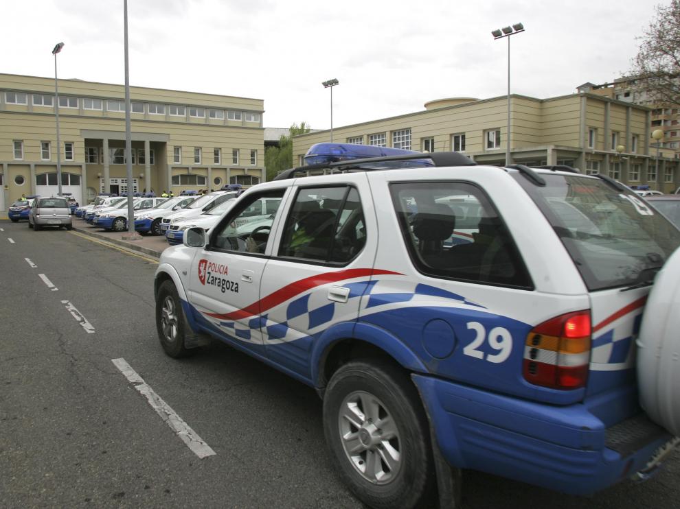 Cuartel de la Policía Local de Zaragoza de la calle Domingo Miral.