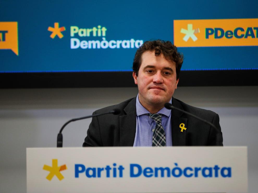 El presidente del PDeCAT, David Bonvehí