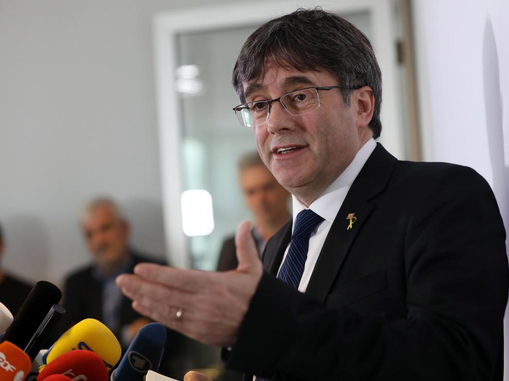 El expresident de la Generalitat, Carles Puigdemont.