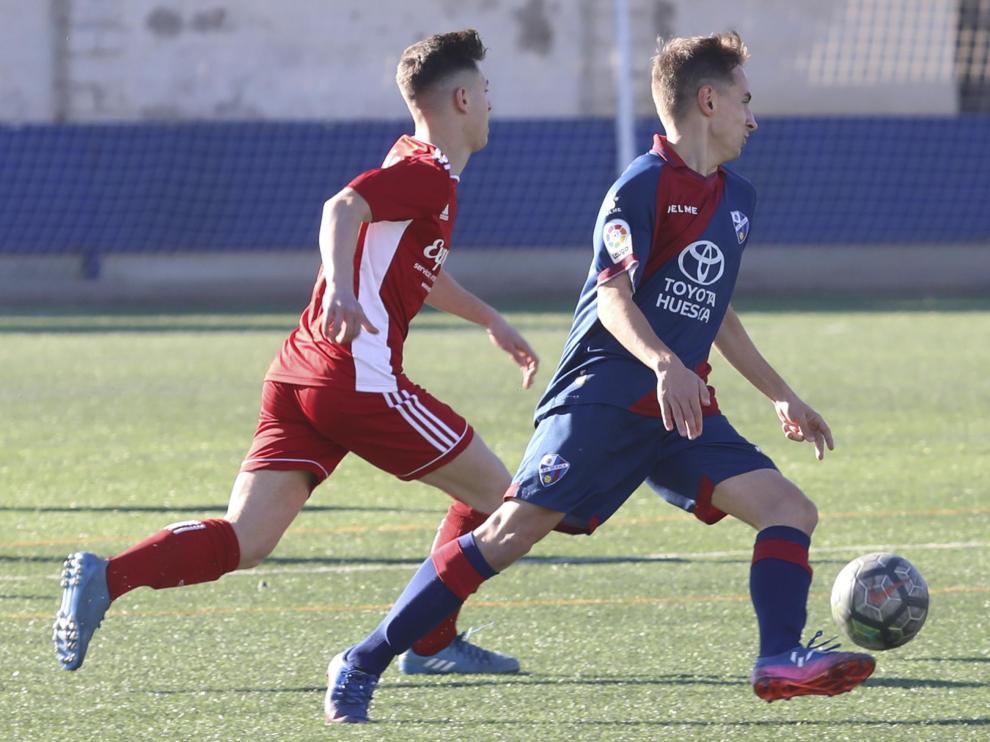 Fútbol. LNJ- SD Huesca vs. Amistad.