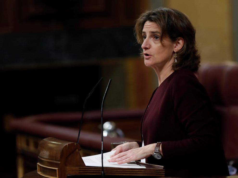 La ministra de Transición Ecológica, Teresa Ribera.