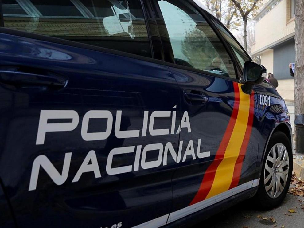 Imagen de archivo de un coche patrulla de la Policía Nacional.