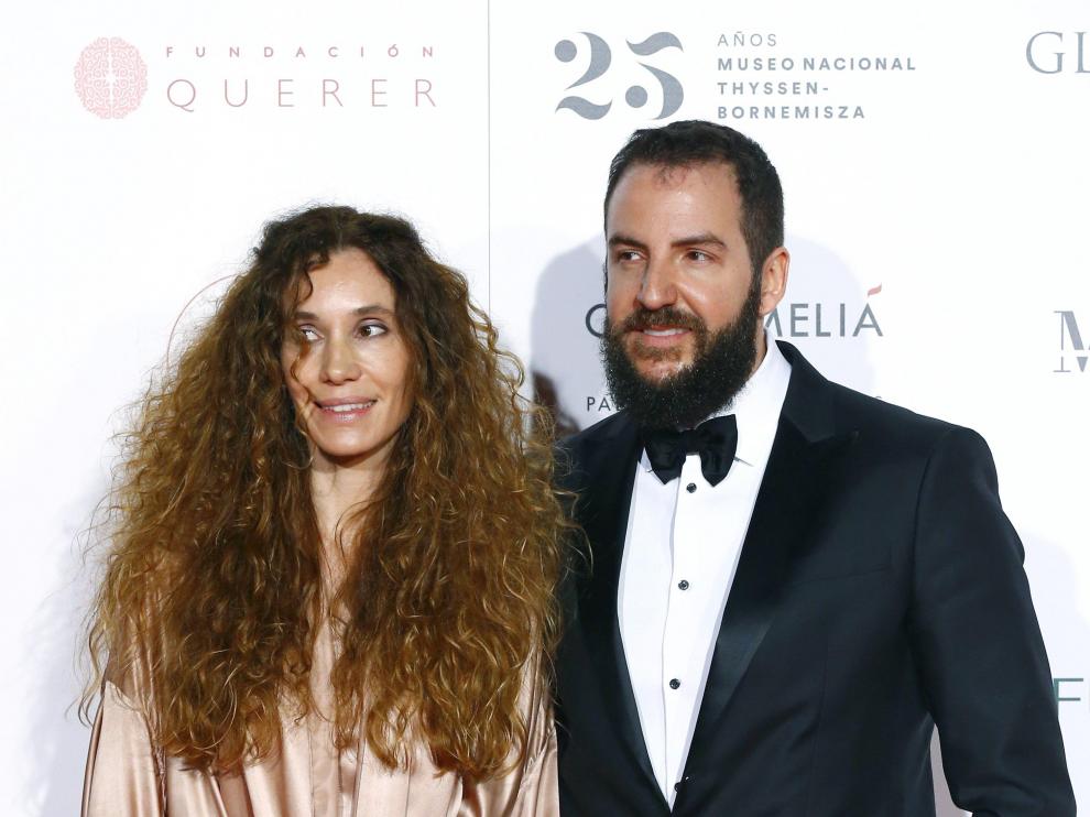 Borja Thyssen y su mujer, Blanca Cuesta, en una imagen de archivo de una gala benéfica en Madrid.