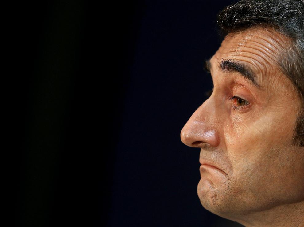 Ernesto Valverde, entrenador del Fútbol Club Barcelona.