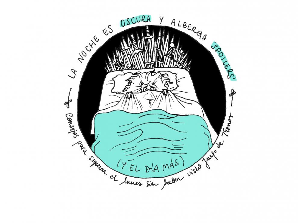 La noche es oscura, pero es el día el que está lleno de 'spoilers'.