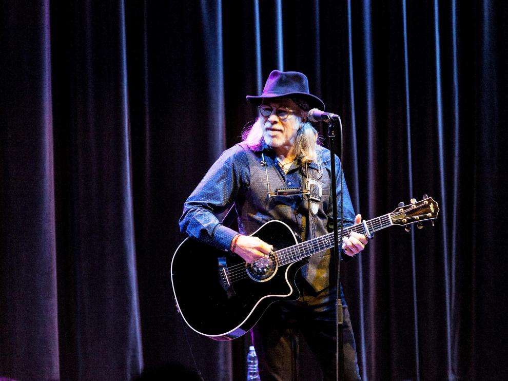 Concierto de Elliott Murphy e el espacio Las Armas, en Zaragoza, en 2016.
