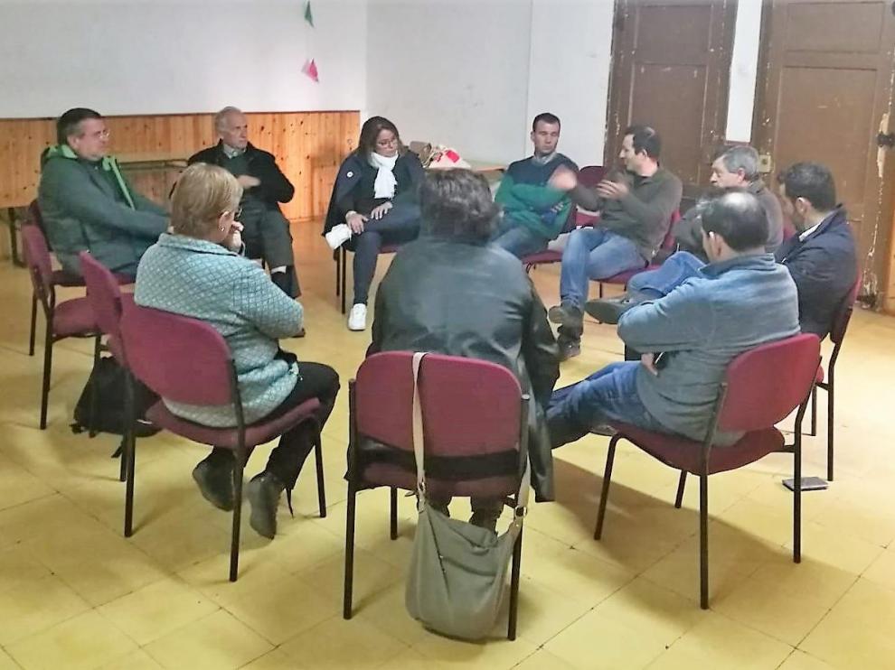 Los candidatos del PSOE al Senado se reunieron con alcalde y concejales de la zona de Plan