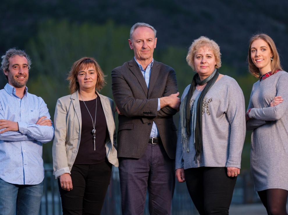 Primeros integrantes de la candidatura PAR Biescas 2019