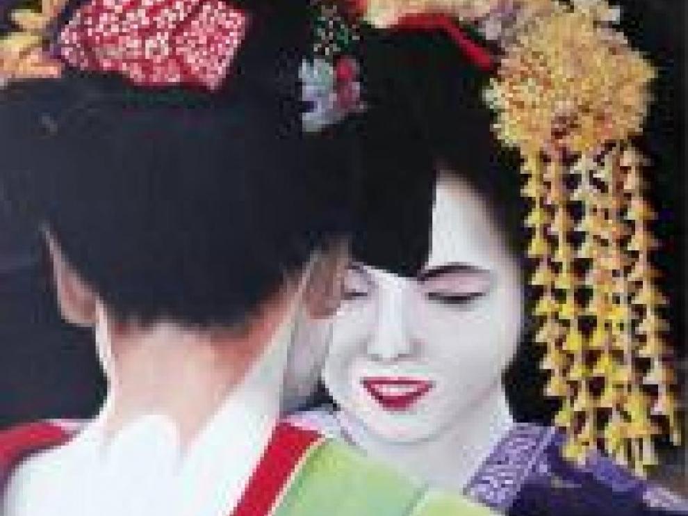 La exposición ‘Un paseo por Japón’ puede verse en Oliete.