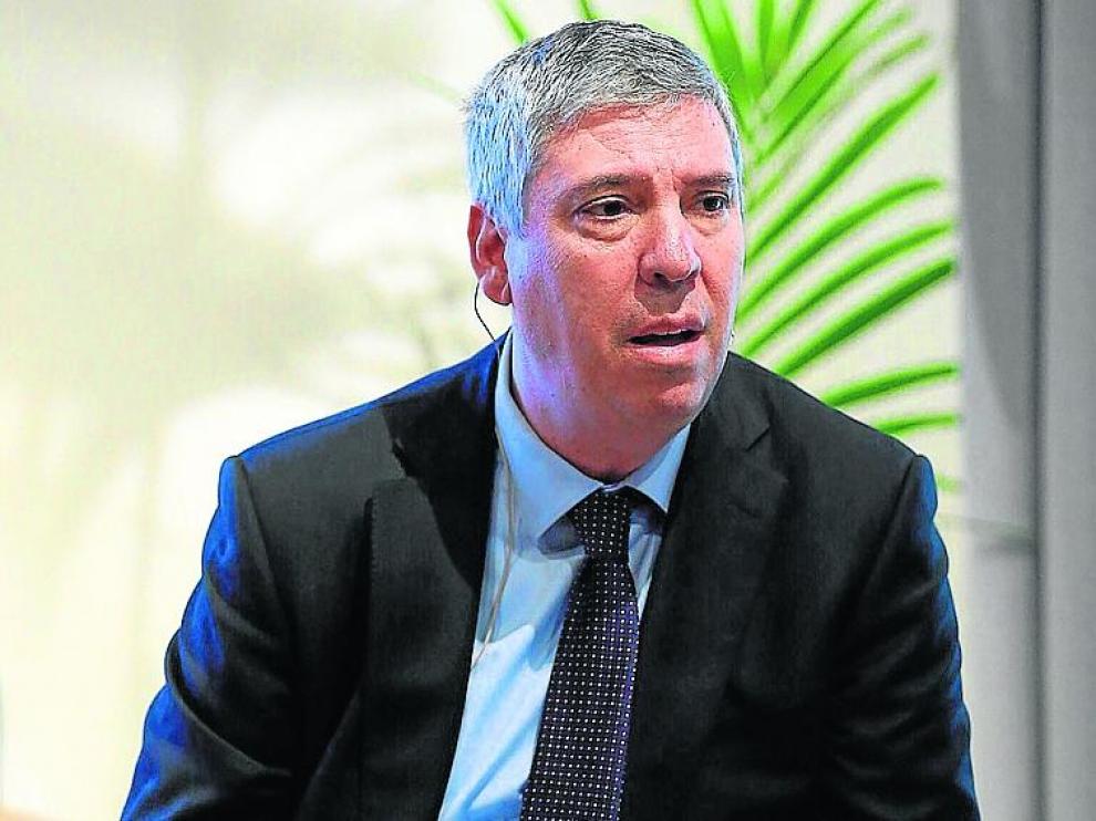 José Vicente de los Mozos, este lunes, en el acto de Anfac.