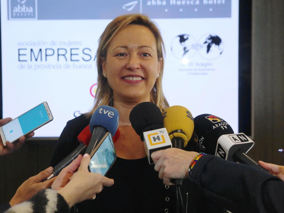 La consejera de Economía del Gobierno de Aragón, Marta Gastón.