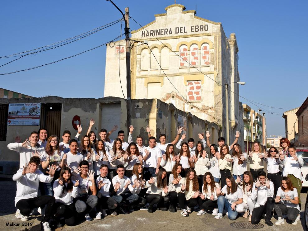 Imagen de los participantes este año en el proyecto 'Generación' de Casetas